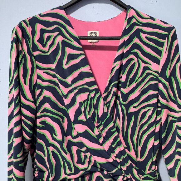 Anne Klein Faux Wrap Around Dress ladies size 16 XL - Picture 2 of 9